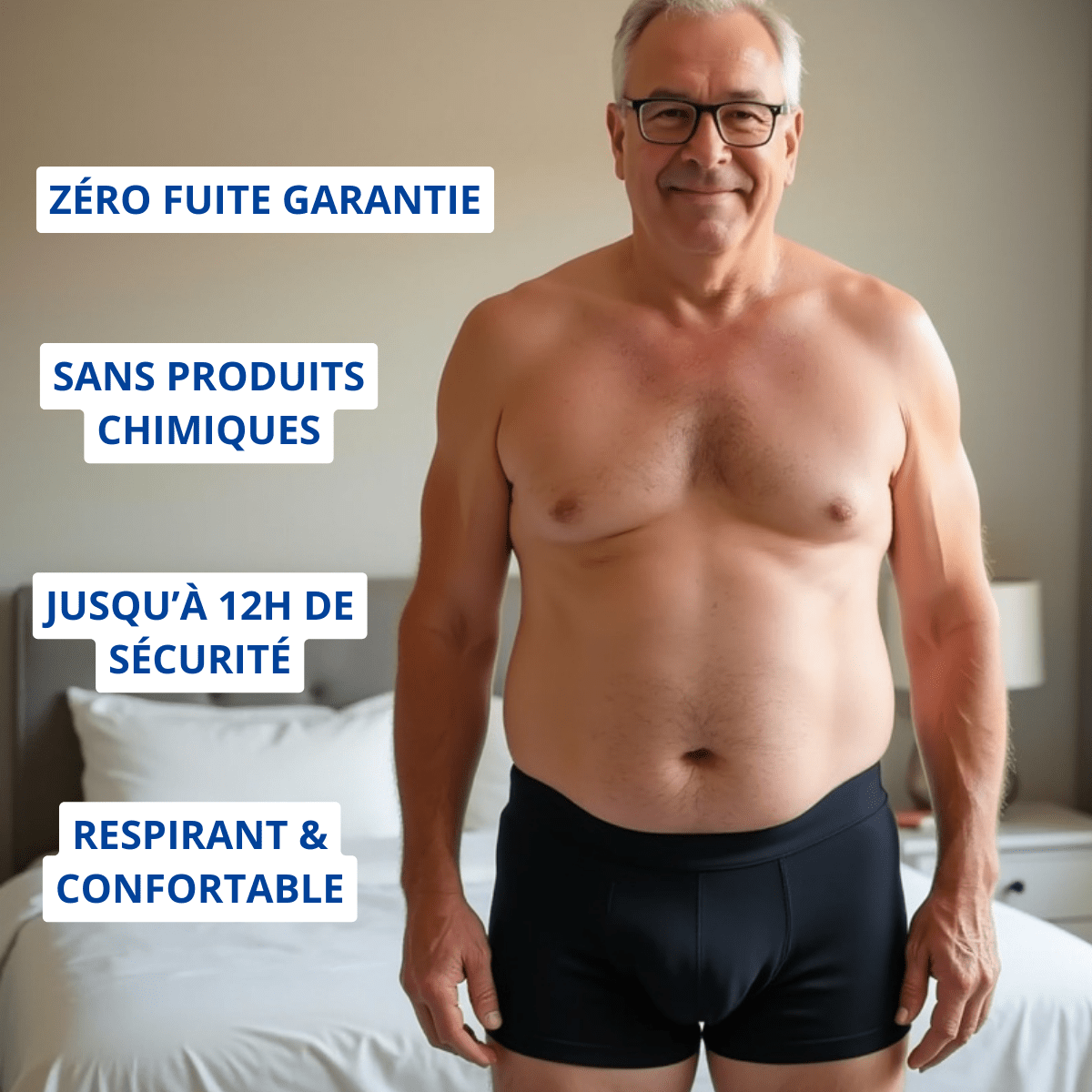 BOXER D’INCONTINENCE ULTRA - ABSORBANT - Shapercut